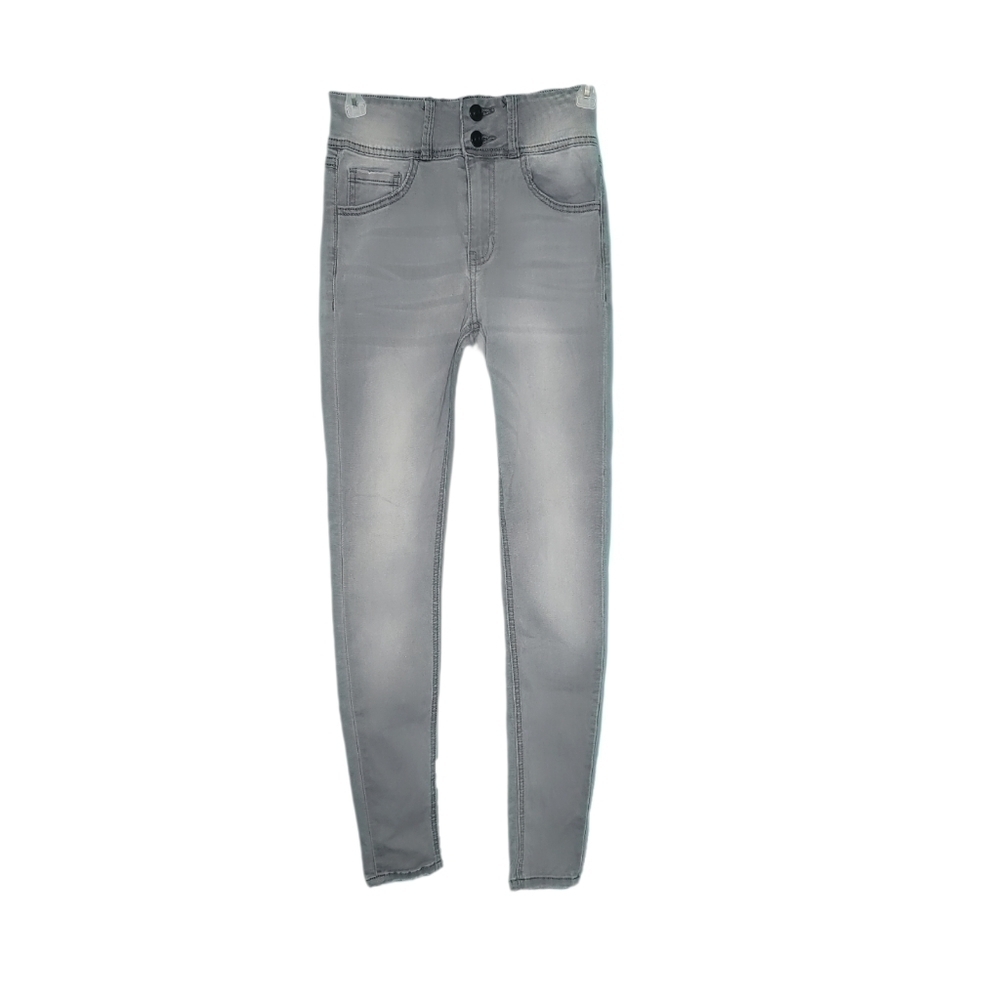 Fashion Nova High-rise Stretch Skinny Gray Women's Jeans Size 1